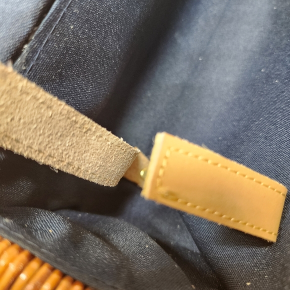 Vintage PicNic Rattan Basket For Wine, Wine Glasses And Accessories - Picture 11 of 14